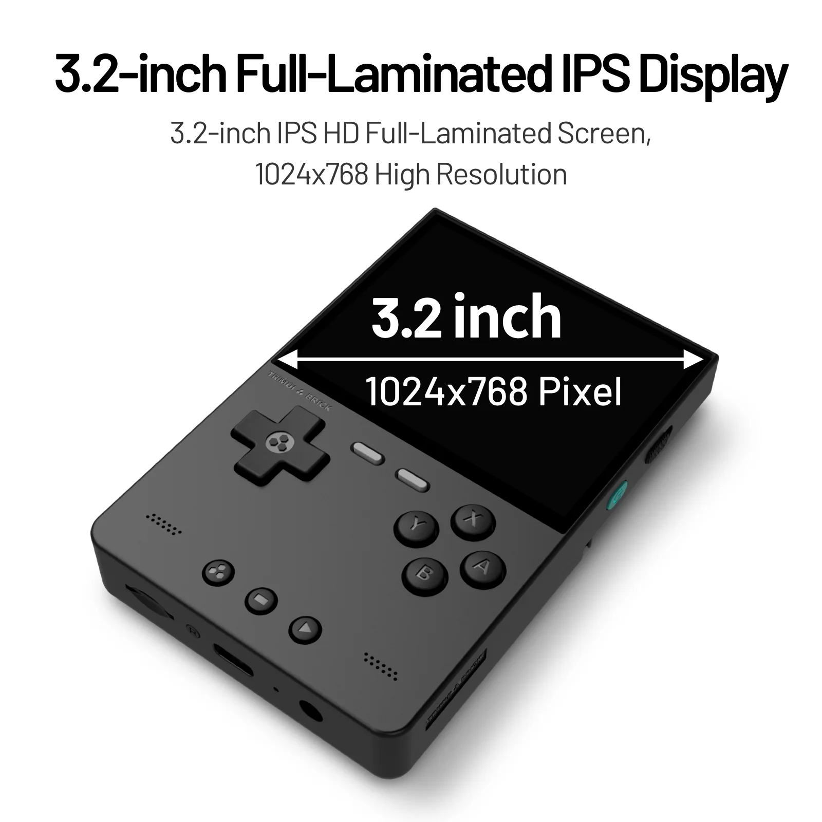 Trimui BRICK Handheld Game Players Consoles 3.2'' IPS Screen Emulator Linux System Portable Retro Video Games Allwinner - Image 5